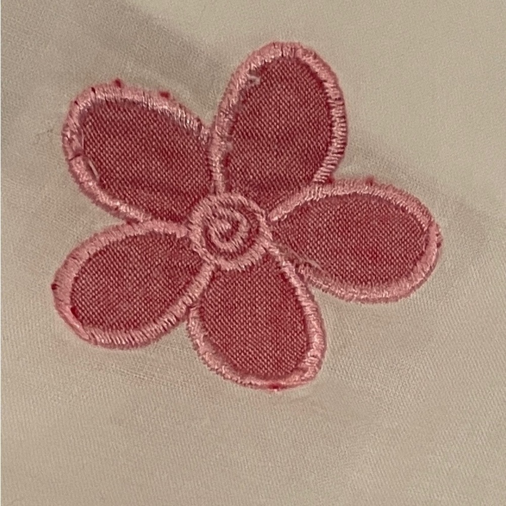 Bombay Kids VTG fairy curtain embroidered stars flowers shooting  ⭐️ 🌺 💫 🌠